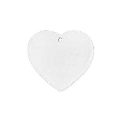 Heart Shaped Ceramic Ornament