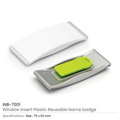 Reusable Name Badges