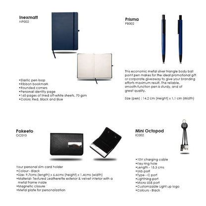 Inexmatt Aqua Cross set