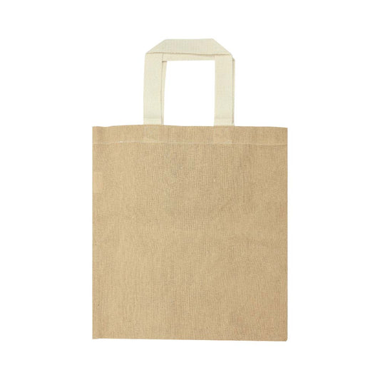 Cotton Like Jute Bags with Webbing Handle 250 GSM