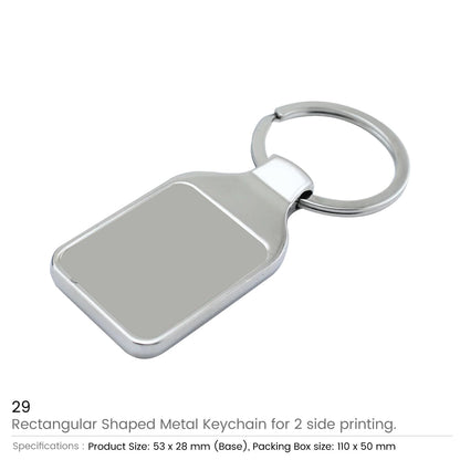 Keychains with 2 Sides Logo