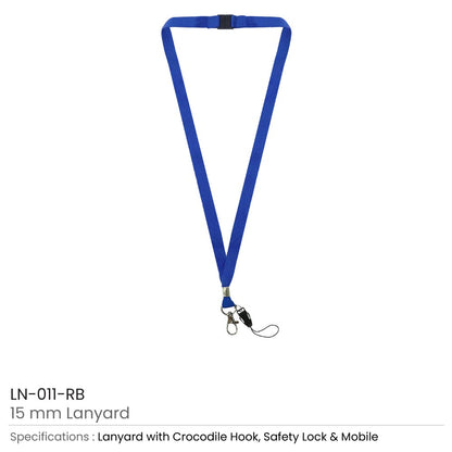 Promotional Lanyards with Clip and Mobile Holders