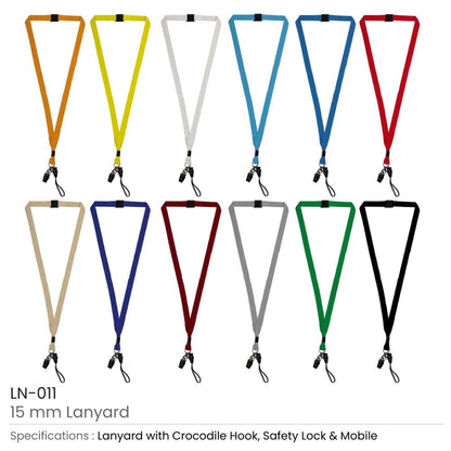 Promotional Lanyards with Clip and Mobile Holders