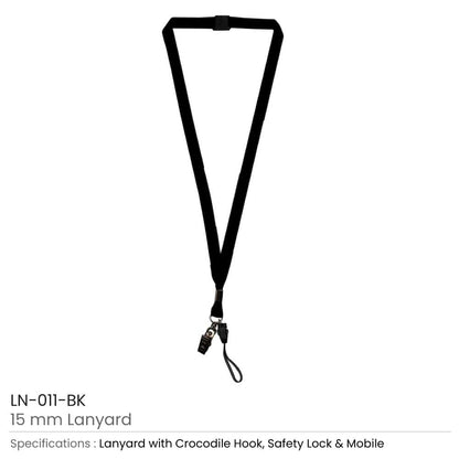 Promotional Lanyards with Clip and Mobile Holders