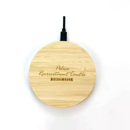 Minimalist Wooden Wireless Charger