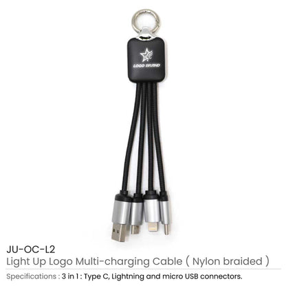 Light Up Multi Charging Cable