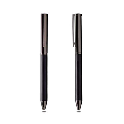 Chrome finish metal ballpoint pen