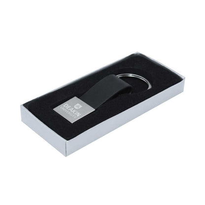 Metal Keychain with Strap