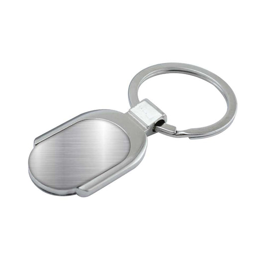 Rectangular Oval Shaped Key Chains