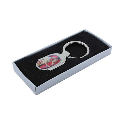 Rectangular Oval Shaped Key Chains
