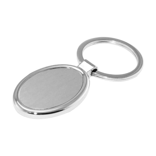 Promotional Oval Metal Keychains