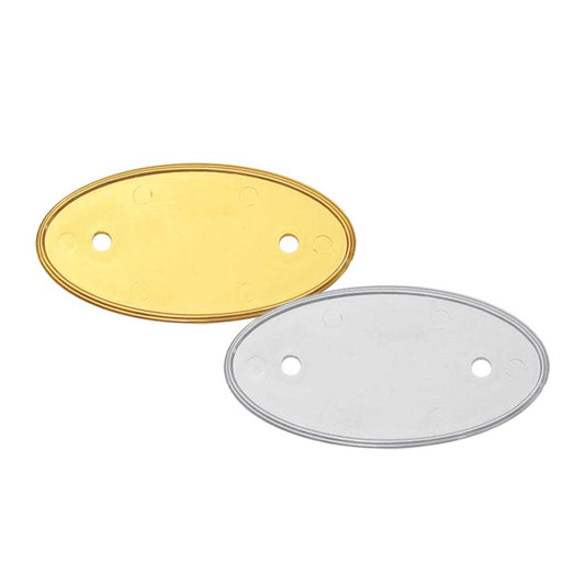 PVC Injected Oval Name Badges