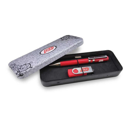 Aluminium Rectangular Box For Pen and USB