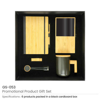 Promotional Gift Sets in a Black Cardboard Gift Box