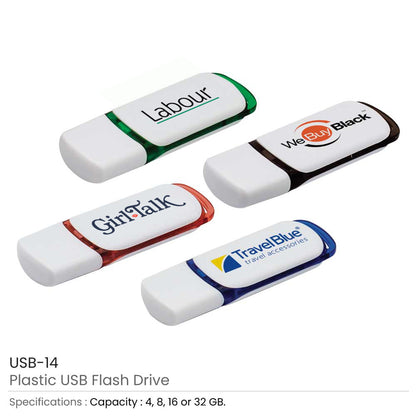 Promotional Plastic USB 8GB