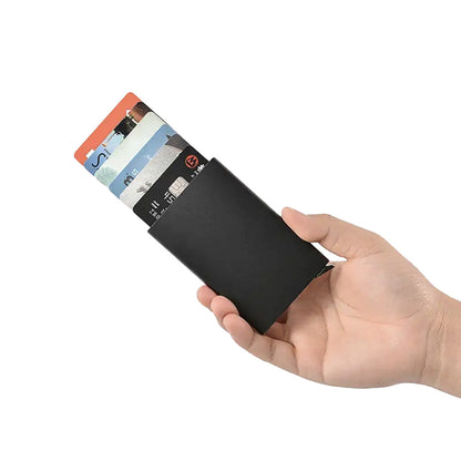 Metal Card Holder with RFID Protection