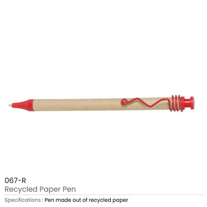 Recycled Paper Pens