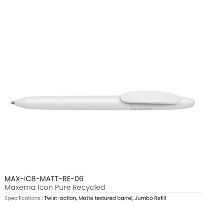 Recycled Pens Maxema Icon Pure