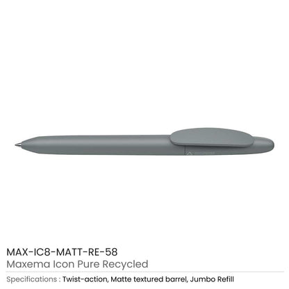 Recycled Pens Maxema Icon Pure