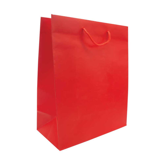 Red Paper Shopping Bags