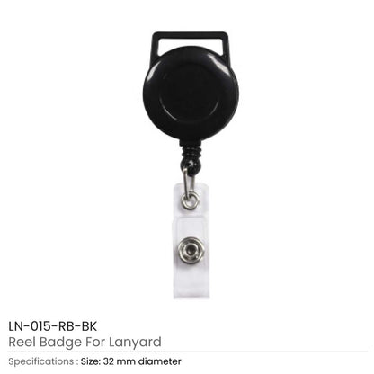 Custom Reel Badges for Lanyards – 32mm