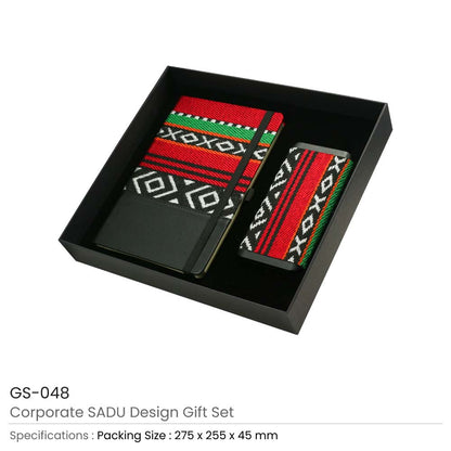 SADHU Design Corporate Gift Sets with Notebook & Powerbank