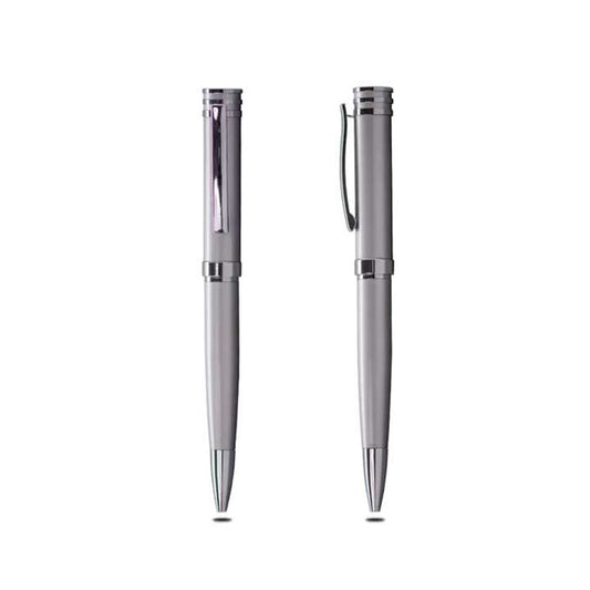 Silver body ballpoint pen