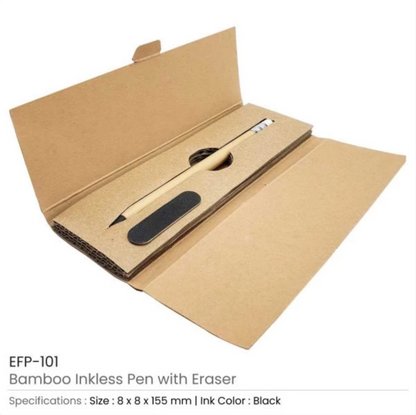 Bamboo Inkless Pen with Eraser