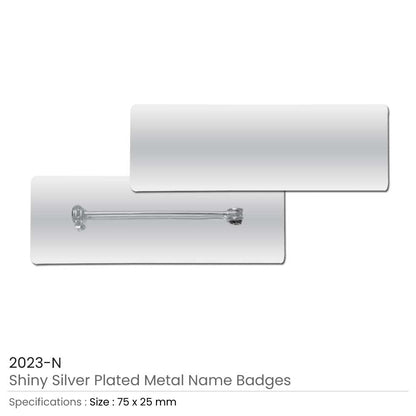 Metal Name Badges