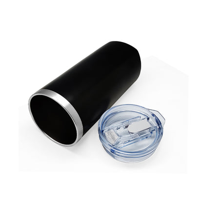 Sqrambler Stainless Steel Tumbler with Straw