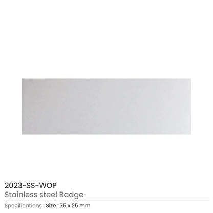 Custom Metal Name Badges – Gold & Silver Plated