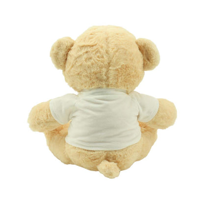 Promotional Teddy Bear Toy with Custom Printable T-Shirt