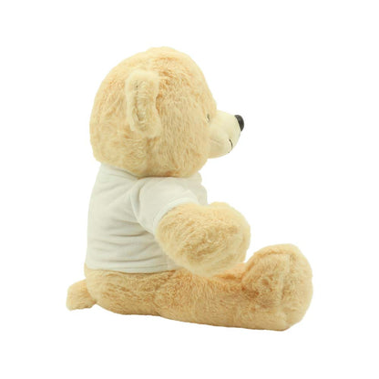 Promotional Teddy Bear Toy with Custom Printable T-Shirt