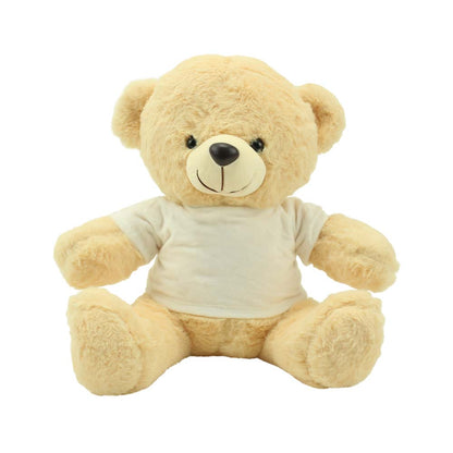 Promotional Teddy Bear Toy with Custom Printable T-Shirt