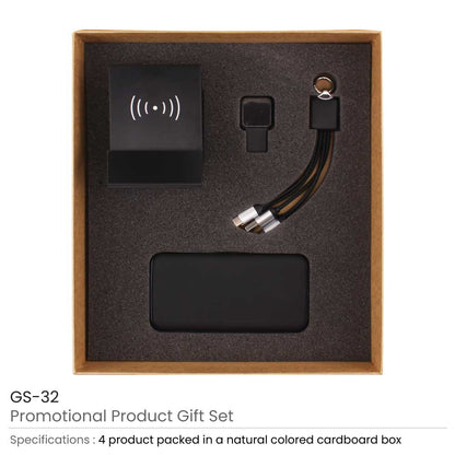 Gift Sets in a Black Cardboard Gift Box