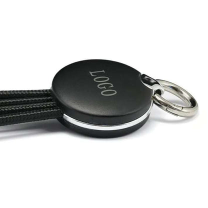 3-in-1 Charging Cable with Light-up Logo