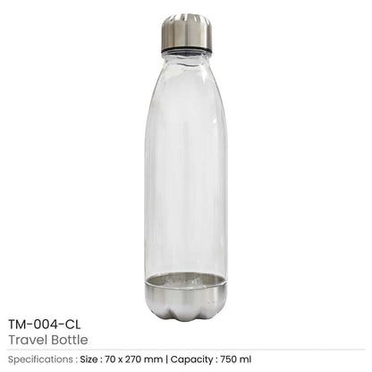 Transparent Water Bottle