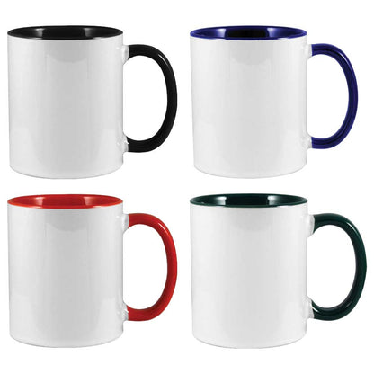 Two-Tone Ceramic Cups