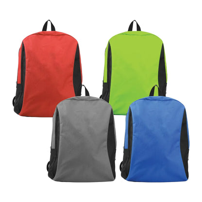 Two-Toned 600D Polyester Backpacks
