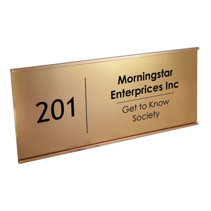 Wall Sign Holders