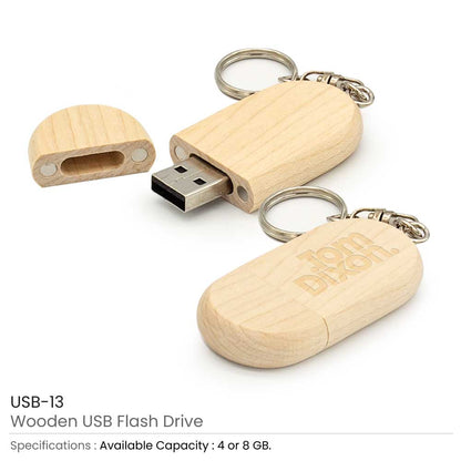 Wooden USB Flash Drives