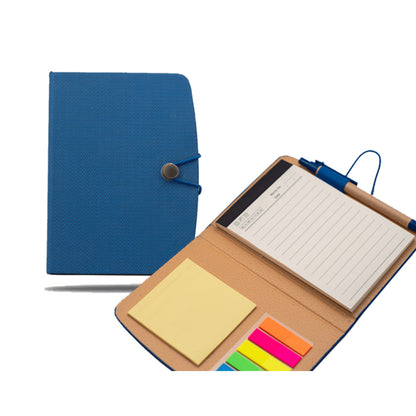 A6 Notepad with Matching Colour Pen