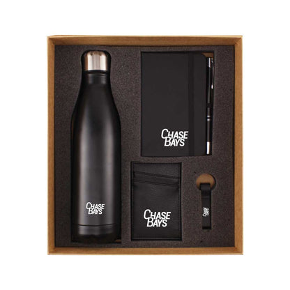Promotional Gift Sets in Black Cardboard Gift Box