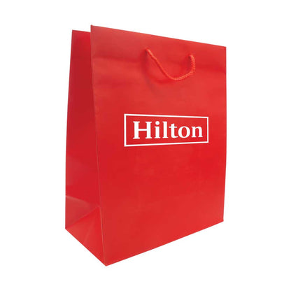 Red Paper Shopping Bags