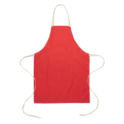 Kitchen apron with Christmas pattern