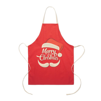 Kitchen apron with Christmas pattern