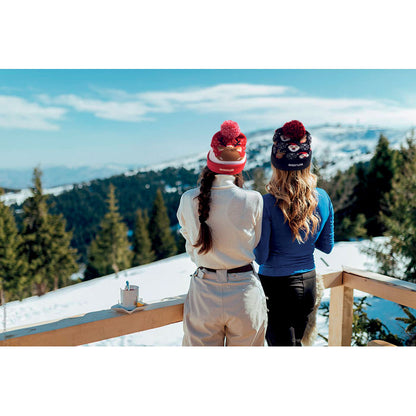 Christmas beanie with 6 LED