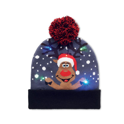 Christmas beanie with 6 LED