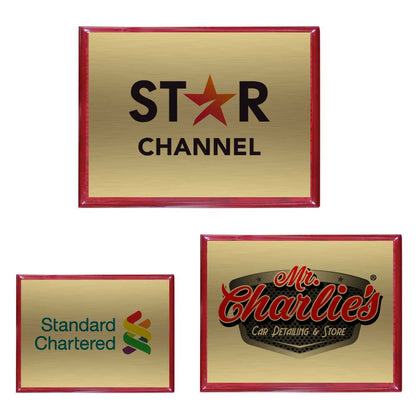 Wooden Plaques Horizontal with Box