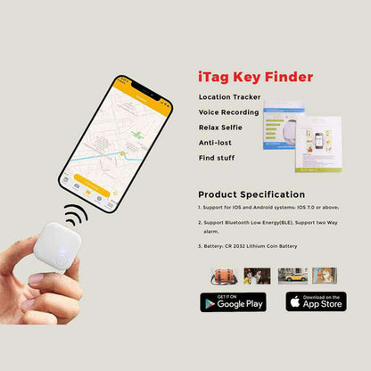 Lightweight Bluetooth operated Key Finder